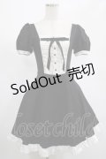 DARK IN LOVE / Magic doll black white rebel dress XS ブラック H-25-02-25-001-PU-OP-KB-ZH