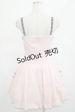 画像3: DARK IN LOVE / Pink doll moon strap dress S ピンク H-25-02-25-026-PU-OP-KB-ZH