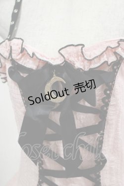 画像4: DARK IN LOVE / Pink doll moon strap dress S ピンク H-25-02-25-026-PU-OP-KB-ZH