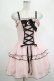 画像1: DARK IN LOVE / Pink doll moon strap dress XS ピンク H-25-02-25-029-PU-OP-KB-OS (1)