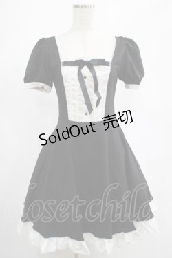 画像1: DARK IN LOVE / Magic doll black white rebel dress XS ブラック H-25-02-25-004-PU-OP-KB-OS