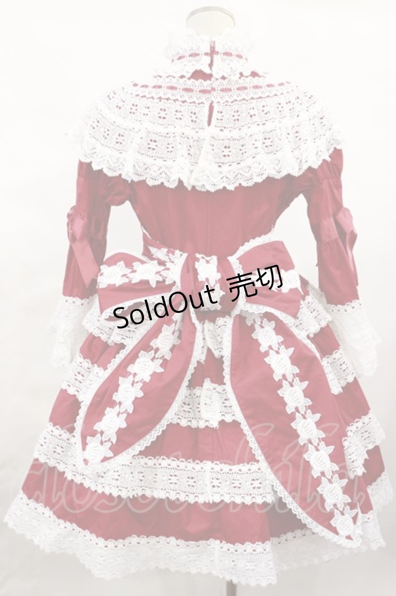 画像3: BABY,THE STARS SHINE BRIGHT / エリザベスワンピースセット Free エンジ H-25-02-25-1004-BA-OP-NS-ZH (3)