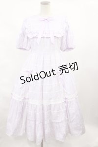 Angelic Pretty / クレッシェンドティアードワンピース Free ラベンダー H-25-02-25-1005-AP-OP-NS-ZH