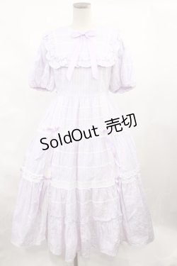 画像1: Angelic Pretty / クレッシェンドティアードワンピース Free ラベンダー H-25-02-25-1005-AP-OP-NS-ZH