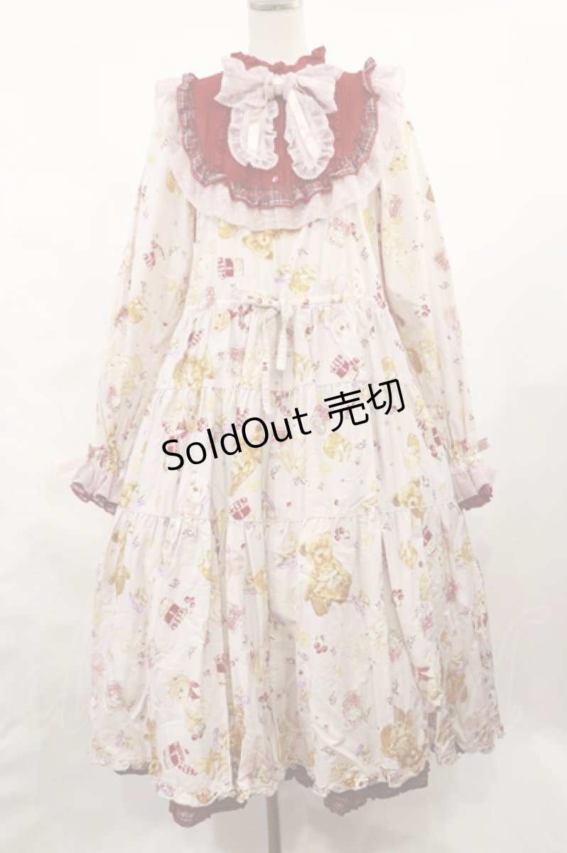 画像1: PINK HOUSE / Animal Happy Jamプリントワンピース Free ピンク H-25-02-25-1006-LO-OP-NS-ZH (1)