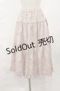 m petit by misako / NINA'S RVパニエスカート S ピンク/アイボリー リバーシブル H-25-02-25-1018-LO-SK-NS-ZH