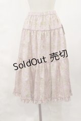 m petit by misako / NINA'S RVパニエスカート S ピンク/アイボリー リバーシブル H-25-02-25-1018-LO-SK-NS-ZH