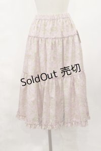 m petit by misako / NINA'S RVパニエスカート S ピンク/アイボリー リバーシブル H-25-02-25-1018-LO-SK-NS-ZH