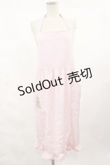 m petit by misako / NINA'Sコラボ エプロン M~L ピンク H-25-02-25-1021-LO-OP-NS-ZH
