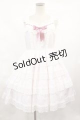 BABY,THE STARS SHINE BRIGHT / エリザベスジャンパースカート Free ピンク H-25-02-25-1003-BA-OP-NS-ZH
