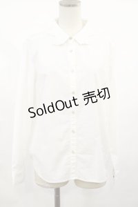 LIZ LISA / レース襟ブラウス Free オフ H-25-02-25-1022-LO-BL-NS-ZH