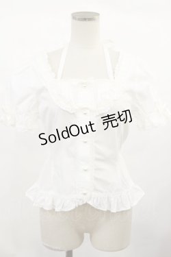 画像1: BABY,THE STARS SHINE BRIGHT / Unico in Bloomlandブラウス Free オフ H-25-02-25-1024-BA-BL-NS-ZH