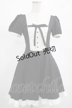 画像1: DARK IN LOVE / Magic doll black white rebel dress XS ブラック H-25-02-25-008-PU-OP-KB-ZS