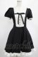 画像1: DARK IN LOVE / Magic doll black white rebel dress XS ブラック H-25-02-25-008-PU-OP-KB-ZS (1)