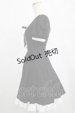 画像2: DARK IN LOVE / Magic doll black white rebel dress XS ブラック H-25-02-25-008-PU-OP-KB-ZS