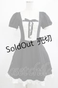DARK IN LOVE / Magic doll black white rebel dress XS ブラック H-25-02-25-009-PU-OP-KB-ZH