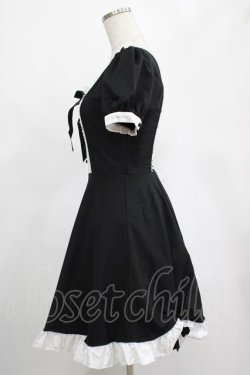 画像2: DARK IN LOVE / Magic doll black white rebel dress XS ブラック H-25-02-25-009-PU-OP-KB-ZH