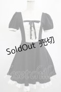 DARK IN LOVE / Magic doll black white rebel dress XS ブラック H-25-02-25-011-PU-OP-KB-OS