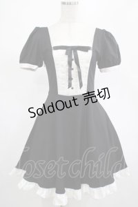 DARK IN LOVE / Magic doll black white rebel dress XS ブラック H-25-02-25-011-PU-OP-KB-OS
