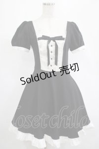 DARK IN LOVE / Magic doll black white rebel dress S ブラック H-25-02-25-012-PU-OP-KB-ZH