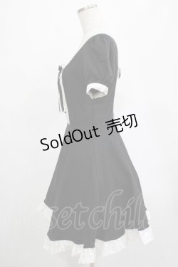 画像2: DARK IN LOVE / Magic doll black white rebel dress S ブラック H-25-02-25-012-PU-OP-KB-ZH
