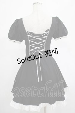 画像3: DARK IN LOVE / Magic doll black white rebel dress S ブラック H-25-02-25-012-PU-OP-KB-ZH