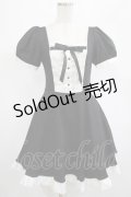 DARK IN LOVE / Magic doll black white rebel dress S ブラック H-25-02-25-013-PU-OP-KB-ZS