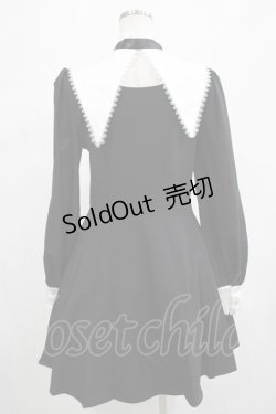 画像3: DARK IN LOVE / Gothic lolita black and white bow neck dress L ブラック H-25-02-25-014-PU-OP-KB-ZI
