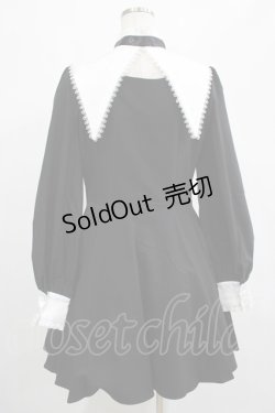 画像3: DARK IN LOVE / Gothic lolita black and white bow neck dress L ブラック H-25-02-25-015-PU-OP-KB-ZY