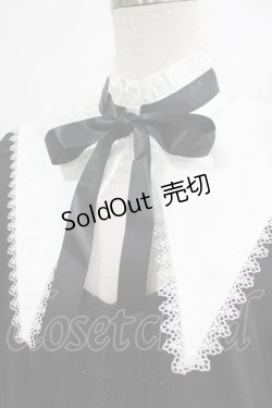 画像4: DARK IN LOVE / Gothic lolita black and white bow neck dress L ブラック H-25-02-25-015-PU-OP-KB-ZY