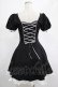 画像3: DARK IN LOVE / Magic doll black white rebel dress XS ブラック H-25-02-25-002-PU-OP-KB-ZS (3)