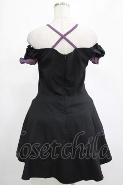 画像3: DARK IN LOVE / Harajuku purple cross sweet cool rebel dress M ブラック H-25-02-25-018-PU-OP-KB-ZH