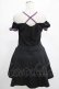 画像3: DARK IN LOVE / Harajuku purple cross sweet cool rebel dress M ブラック H-25-02-25-018-PU-OP-KB-ZH (3)