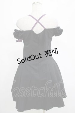 画像3: DARK IN LOVE / Harajuku purple cross sweet cool rebel dress M ブラック H-25-02-25-019-PU-OP-KB-ZS