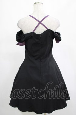 画像3: DARK IN LOVE / Harajuku purple cross sweet cool rebel dress M ブラック H-25-02-25-020-PU-OP-KB-OS