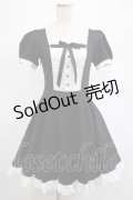 DARK IN LOVE / Magic doll black white rebel dress XS ブラック H-25-02-25-003-PU-OP-KB-OS