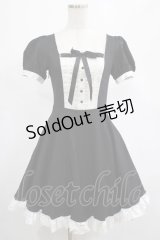 DARK IN LOVE / Magic doll black white rebel dress XS ブラック H-25-02-25-003-PU-OP-KB-OS
