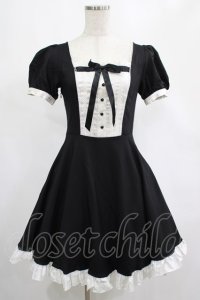 DARK IN LOVE / Magic doll black white rebel dress XS ブラック H-25-02-25-003-PU-OP-KB-OS