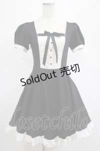 DARK IN LOVE / Magic doll black white rebel dress XS ブラック H-25-02-25-003-PU-OP-KB-OS