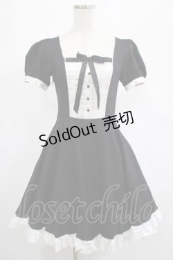 画像1: DARK IN LOVE / Magic doll black white rebel dress XS ブラック H-25-02-25-003-PU-OP-KB-OS