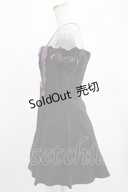 画像2: DARK IN LOVE / Harajuku purple cross sweet cool rebel dress M ブラック H-25-02-25-023-PU-OP-KB-OS