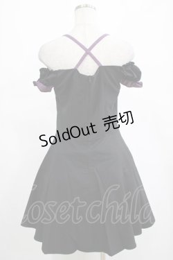 画像3: DARK IN LOVE / Harajuku purple cross sweet cool rebel dress M ブラック H-25-02-25-023-PU-OP-KB-OS