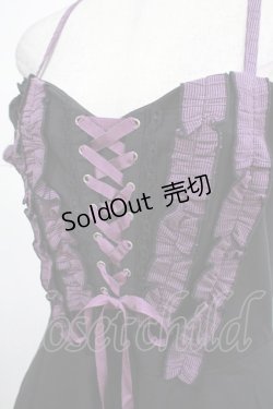 画像4: DARK IN LOVE / Harajuku purple cross sweet cool rebel dress M ブラック H-25-02-25-023-PU-OP-KB-OS