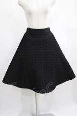 Candy Stripper / HEART QUILT SKIRT 1 黒 H-25-02-26-032-PU-SK-KB-ZH