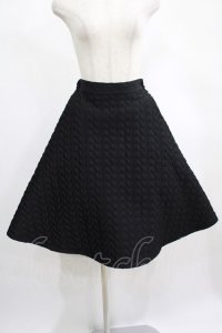 Candy Stripper / HEART QUILT SKIRT 1 黒 H-25-02-26-032-PU-SK-KB-ZH