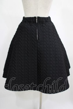 画像3: Candy Stripper / HEART QUILT SKIRT 1 黒 H-25-02-26-032-PU-SK-KB-ZH