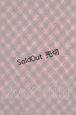 画像4: MILK / チェックフリルスカート  赤 H-25-02-26-034-ML-SK-KB-ZT204