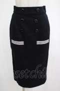 MILK / Sailorタイトスカート  ブラック H-25-02-26-043-ML-SK-KB-ZH