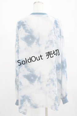 画像3: REFLEM / プリントシアートップス  ブルー H-25-02-26-046-PU-TO-KB-ZH
