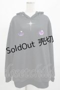 TRAVAS TOKYO / CAT EYEプリントプルパーカー  ブラック H-25-02-26-048-PU-TO-KB-ZH